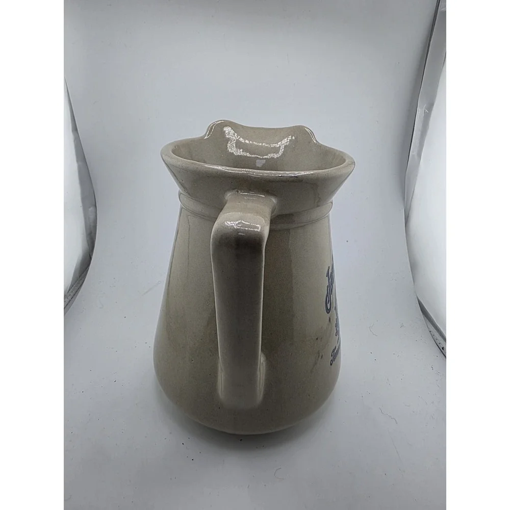 Jack Daniel's Old No 7 Tennessee Whiskey Stoneware Pitcher Pottery VTG Barware - Picture 2 of 7